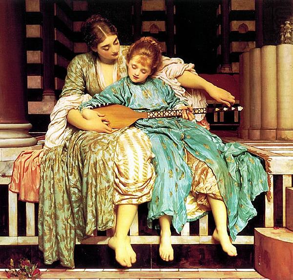 Mussic Lesson, Lord Frederic Leighton